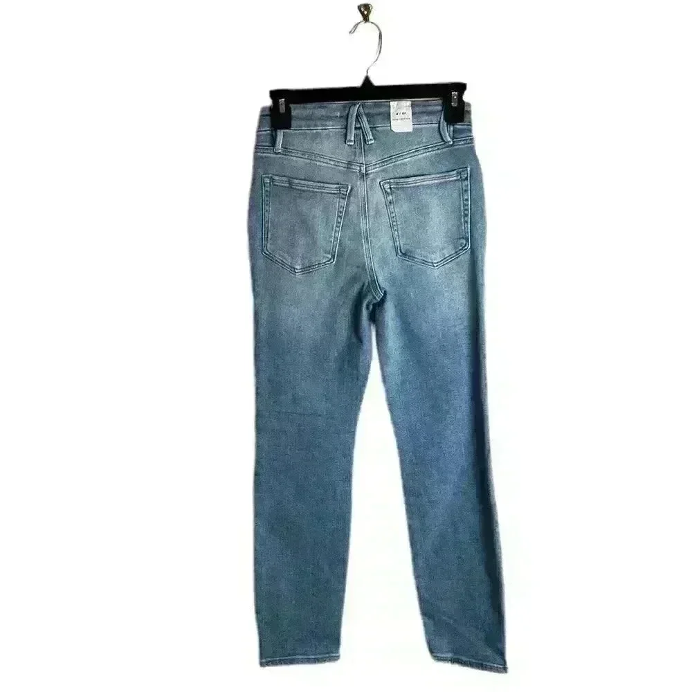 Good American Good Legs Cigarette Skinny High Rise Jeans in Size 4/27